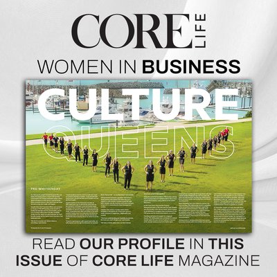 PRD Whitsunday featured in this month's issue of Core Life Magazine cover