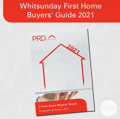 First Home Buyers' Guide 2021 - PRD Whitsunday cover