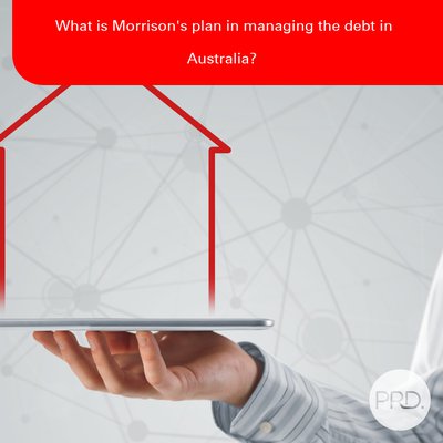 What is Morrison's plan in managing the debt in Australia? cover