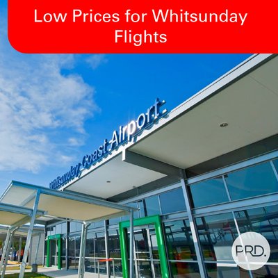 Half price flights to the Whitsundays goes live cover