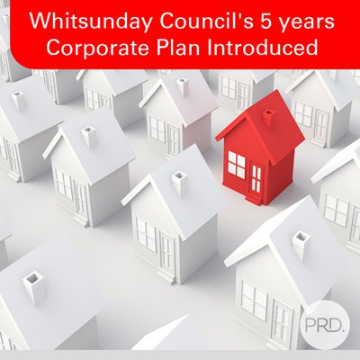 Whitsunday Council's 5 years Corporate Plan Introduced cover